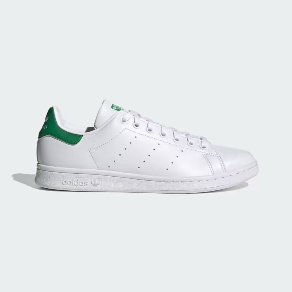 [NEW] Men's adidas‎ Stan Smith Shoes White/Green FX5502